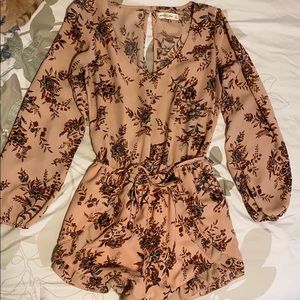 Floral Abercrombie Romper